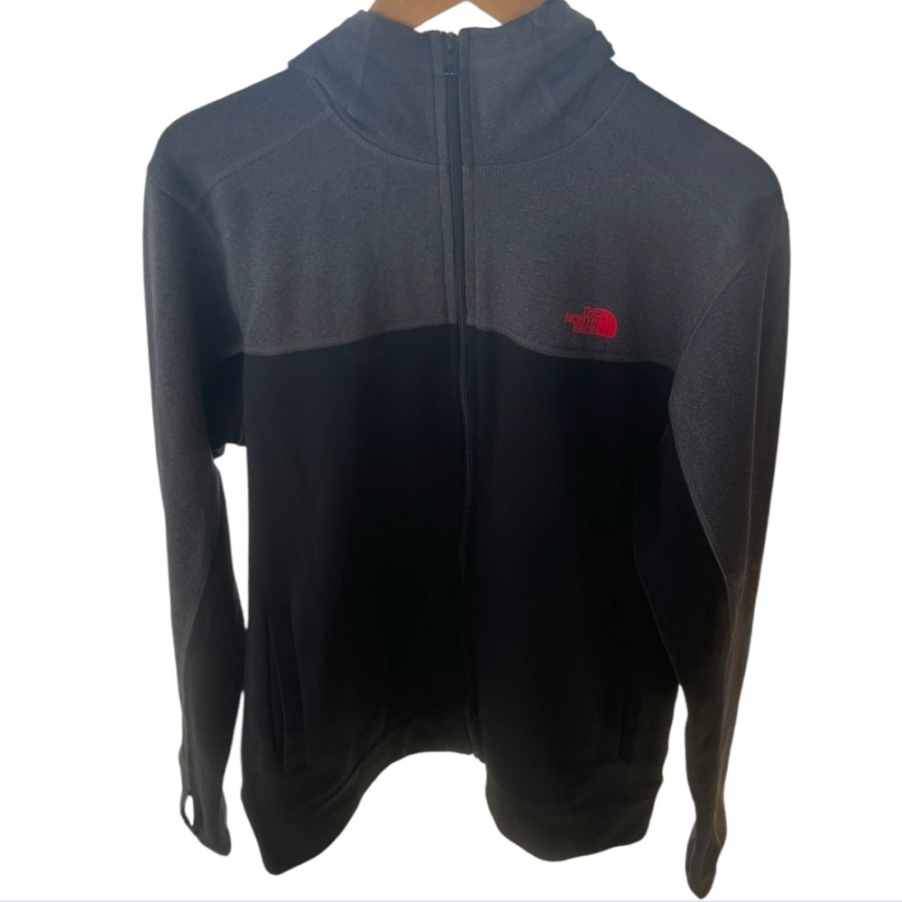 The North Face Black & Grey Zip Up Hoodie